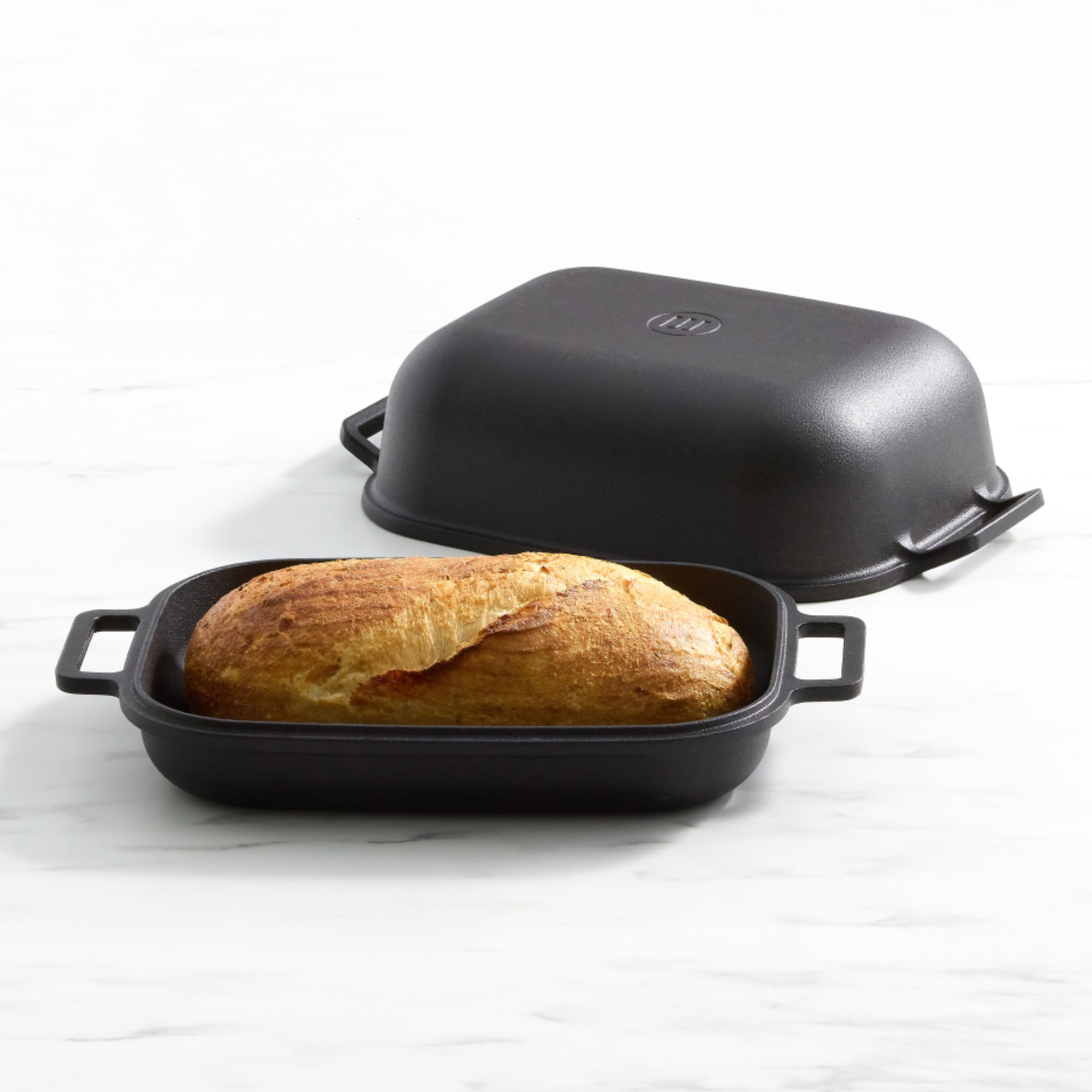 Wolstead Endure Seasoned Cast Iron Bread Baking Pan 39x25cm Kitchen
